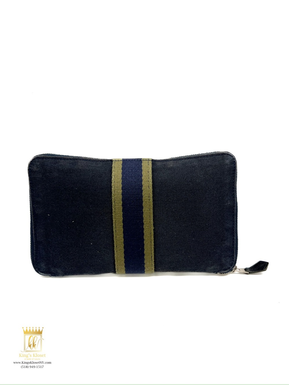 Hermes zippered portfolio case organizer